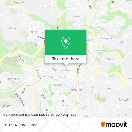 היכל אברהם map