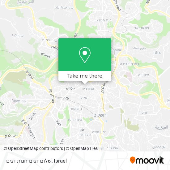 שלום דגים-חנות דגים map