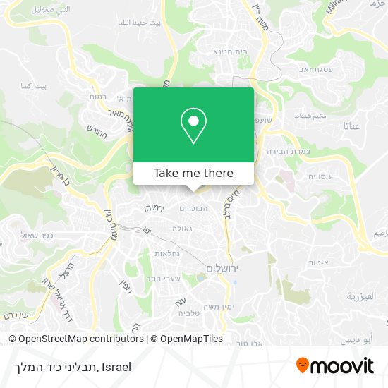 תבליני כיד המלך map