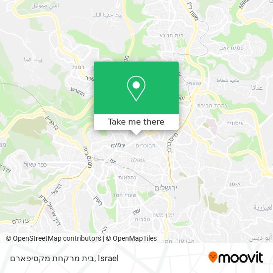 בית מרקחת מקסיפארם map