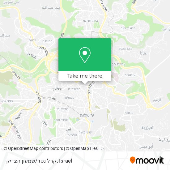 קרל נטר/שמעון הצדיק map