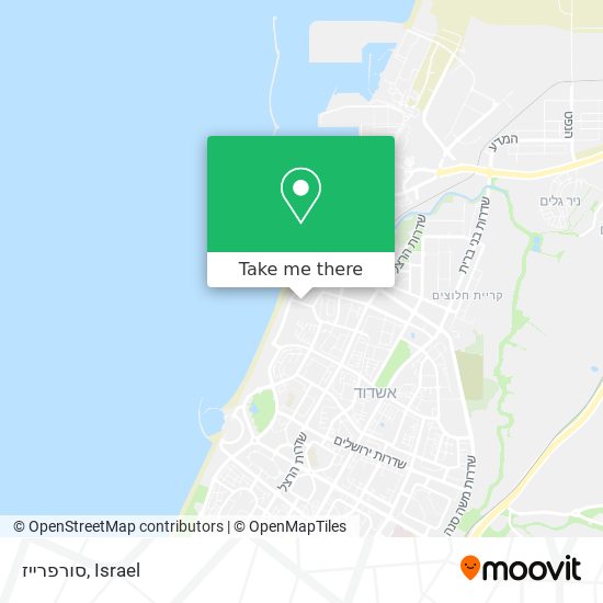 סורפרייז map