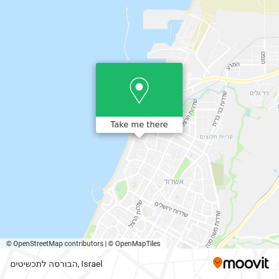 הבורסה לתכשיטים map