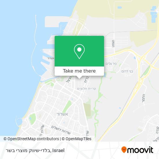 בלדי-שיווק מוצרי בשר map