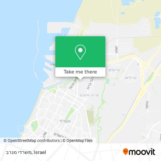 משרדי מנרב map