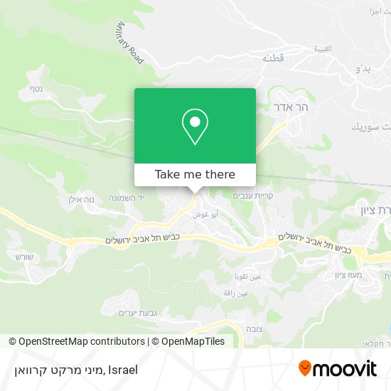 מיני מרקט קרוואן map