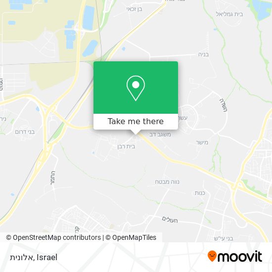 אלונית map