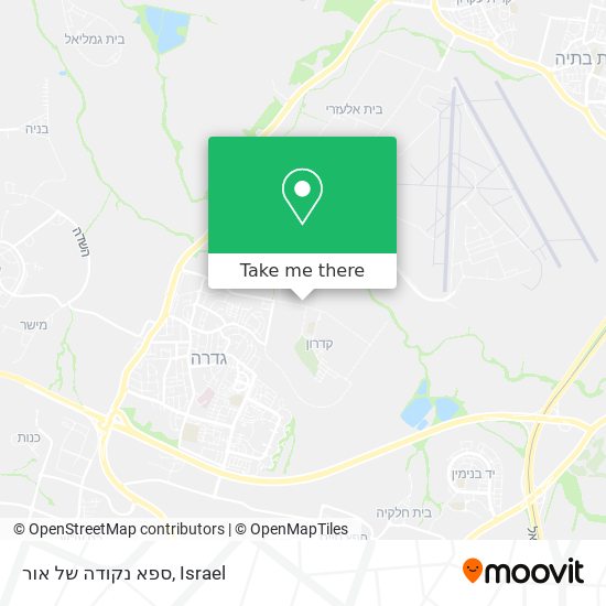 ספא נקודה של אור map