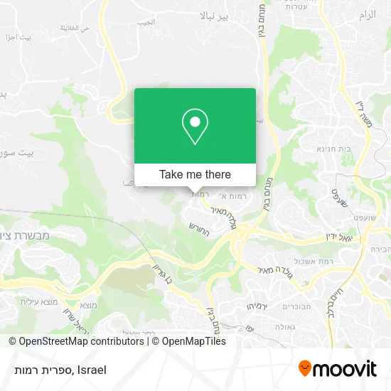 Карта ספרית רמות