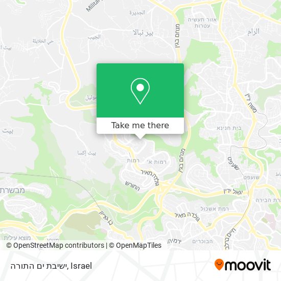 ישיבת ים התורה map