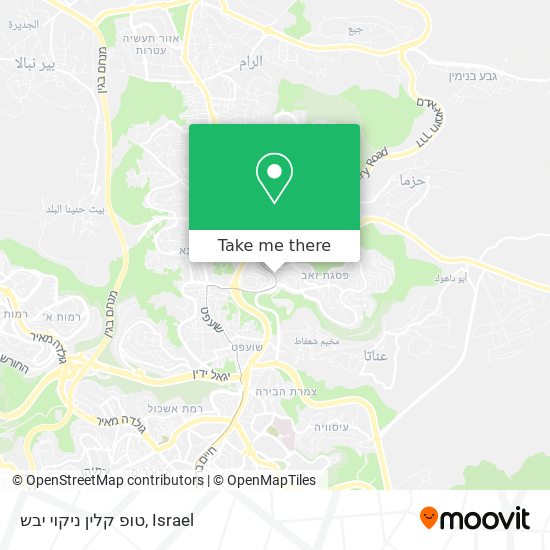 טופ קלין ניקוי יבש map