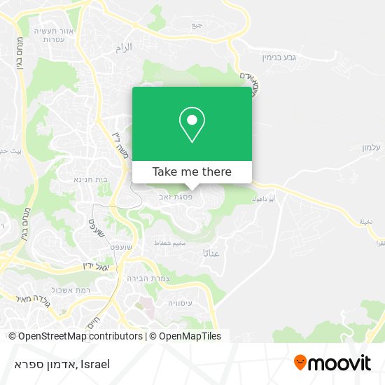 אדמון ספרא map