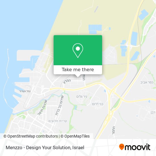 Карта Menzzo - Design Your Solution