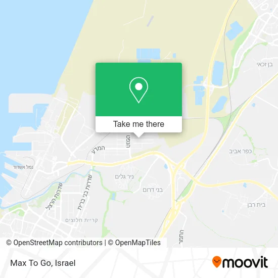 Карта Max To Go