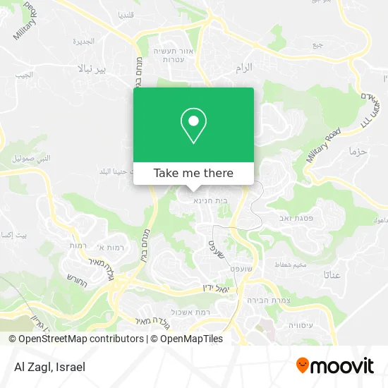 Карта Al Zagl