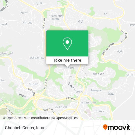 Ghosheh Center map
