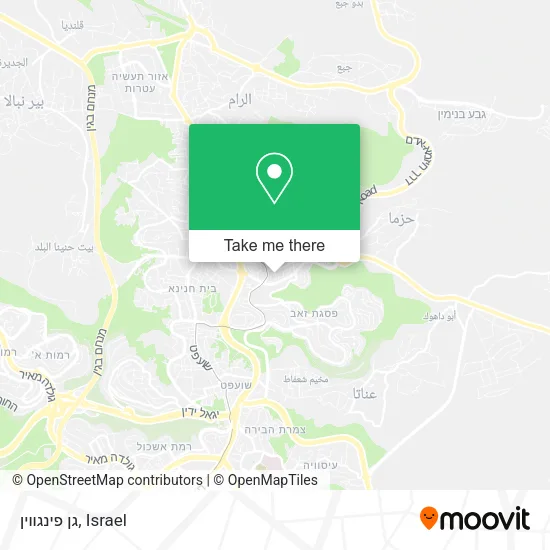 Карта גן פינגווין
