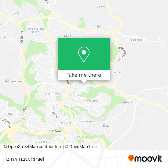 שבת אחים map