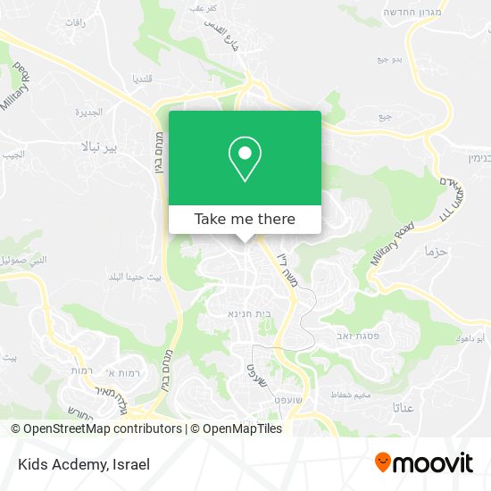 Kids Acdemy map