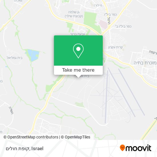 קופת חולים map