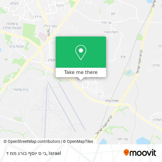 בי ס יוסף בורג ממ ד map