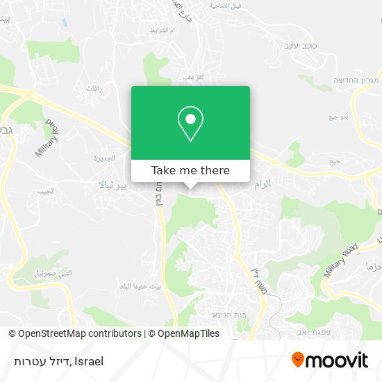 דיזל עטרות map