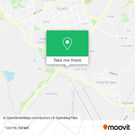 פרטנר map