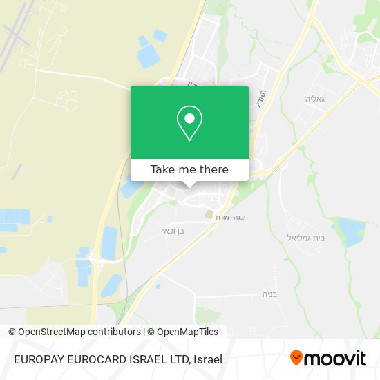 Карта EUROPAY EUROCARD ISRAEL LTD