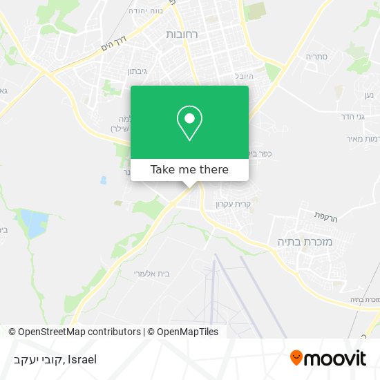 Карта קובי יעקב