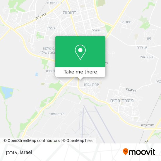 אורבן map