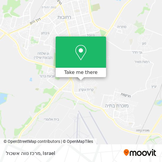 מרכז נווה אשכול map