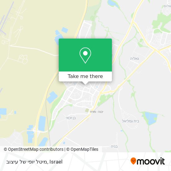 מיטל יופי של עיצוב map