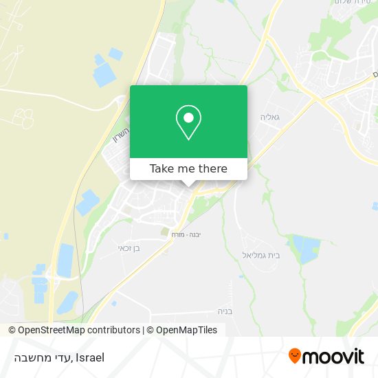 עדי מחשבה map