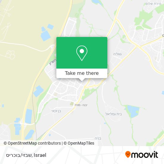 שבזי/בוכריס map