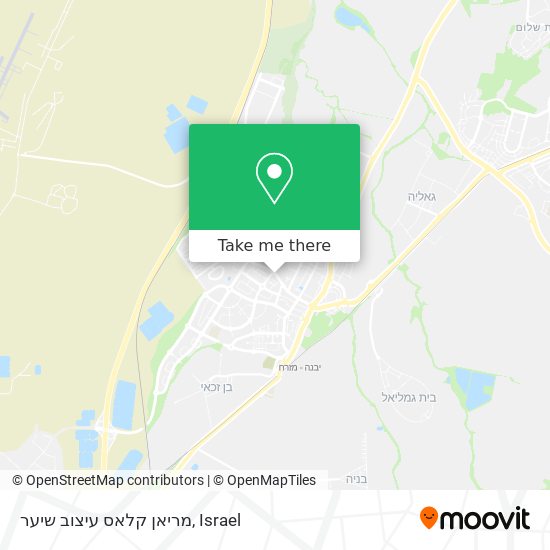 מריאן קלאס עיצוב שיער map