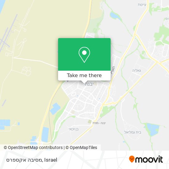 מסיבה אקספרס map