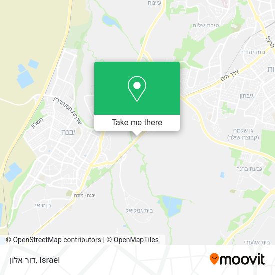 Карта דור אלון