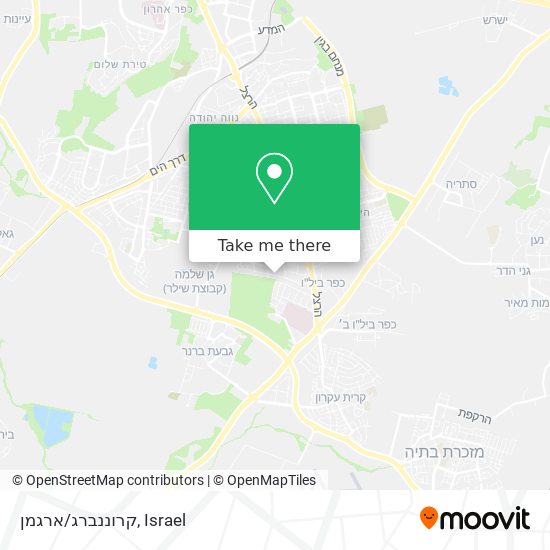 קרוננברג/ארגמן map