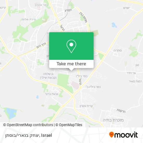 יצחק בנארי/בוסתן map