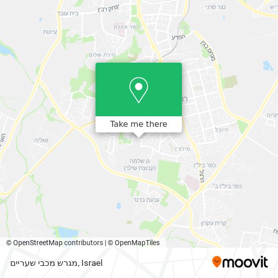 מגרש מכבי שעריים map