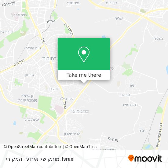 מותק של אירוע - המקורי map