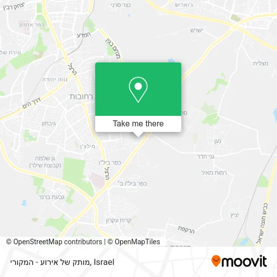 Карта מותק של אירוע - המקורי