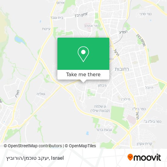 Карта יעקב טוכמן/הורוביץ