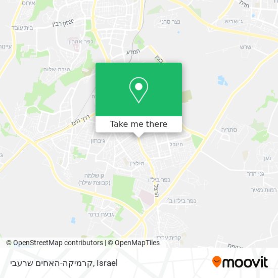 קרמיקה-האחים שרעבי map