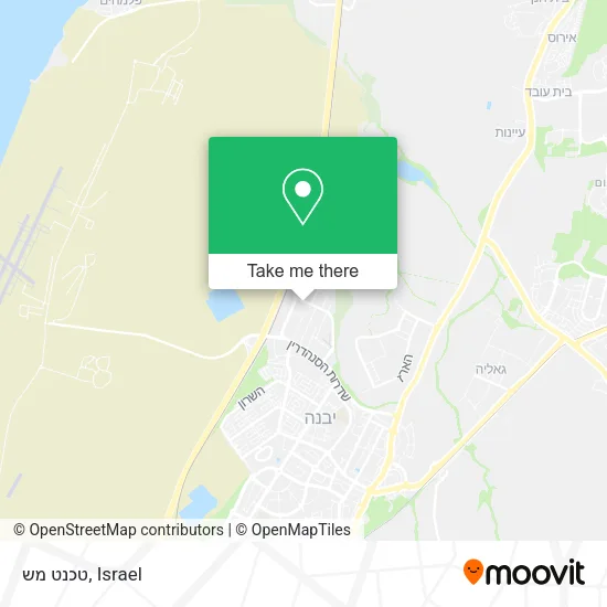 Карта טכנט מש