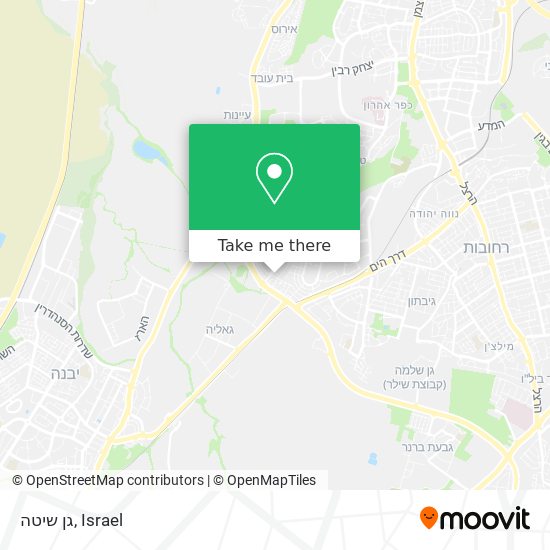 גן שיטה map