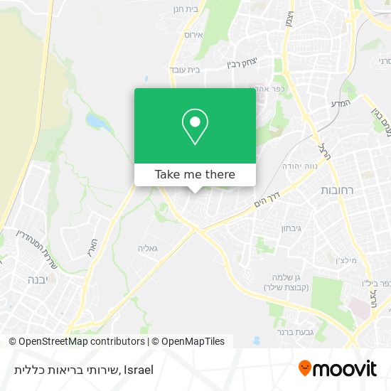 Карта שירותי בריאות כללית