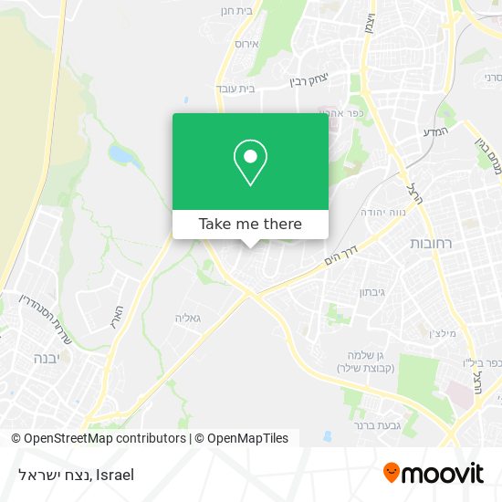 נצח ישראל map