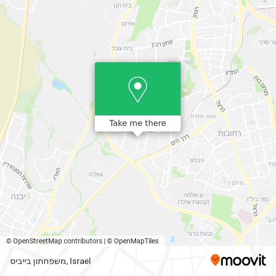 Карта משפחתון בייביס