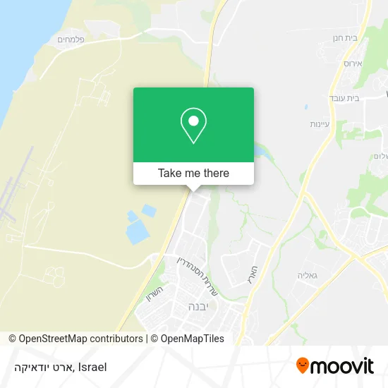 Карта ארט יודאיקה
